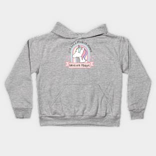 I’ve Got A Horn Of Humor Unicorn Magic Kids Hoodie